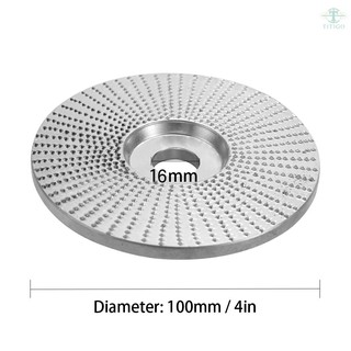 Wood Angle Grinding Wheel Sanding Carving Rotary Tool Abrasive Disc For Angle Grinder Tungsten Carbide Coating Bore Shaping 5/8inch Bore