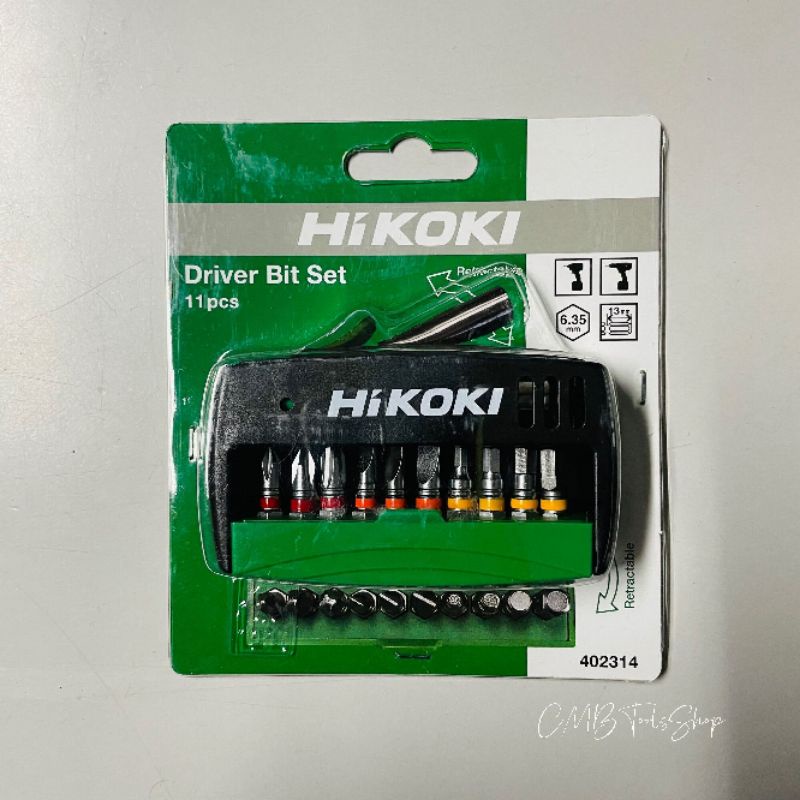 ชุดดอกไดร์เวอร์ HIKOKI 11 ชิ้น