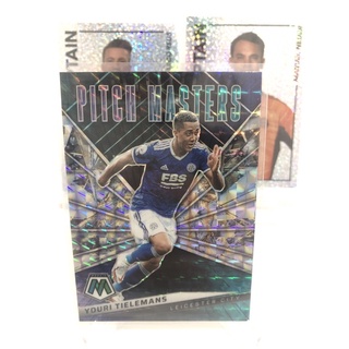 การ์ด 2021-22 Panini Mosaic Premier League Soccer Cards Pitch Masters