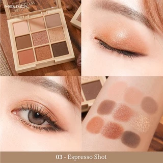 Mei Linda Mood Mellow Eye Palette Eyeshadow #MC3110 : meilinda เมลินดา มู้ด เมลโลว์ อาย อายแชโดว์ x 1 ชิ้น beautybakery