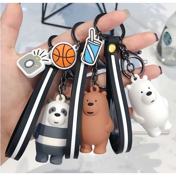 พวงกุญแจ We Bare Bear Webarebear