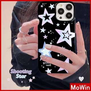 Mowin - เข้ากันได้สำหรับ เคสไอโฟน เคสไอโฟน11 เคสโทรศัพท์ iphone 14 pro max 14 Plus สำหรับ iPhone 14 Pro Max เคส iPhone แบบนุ่ม TPU เคลือบเงาสีดำ เคสขนม กันกระแทกกล้องป้องกันดาวน่ารักสำหรับ iPhone 13 Pro Max 12 Pro Max 11 7plus xr xs max