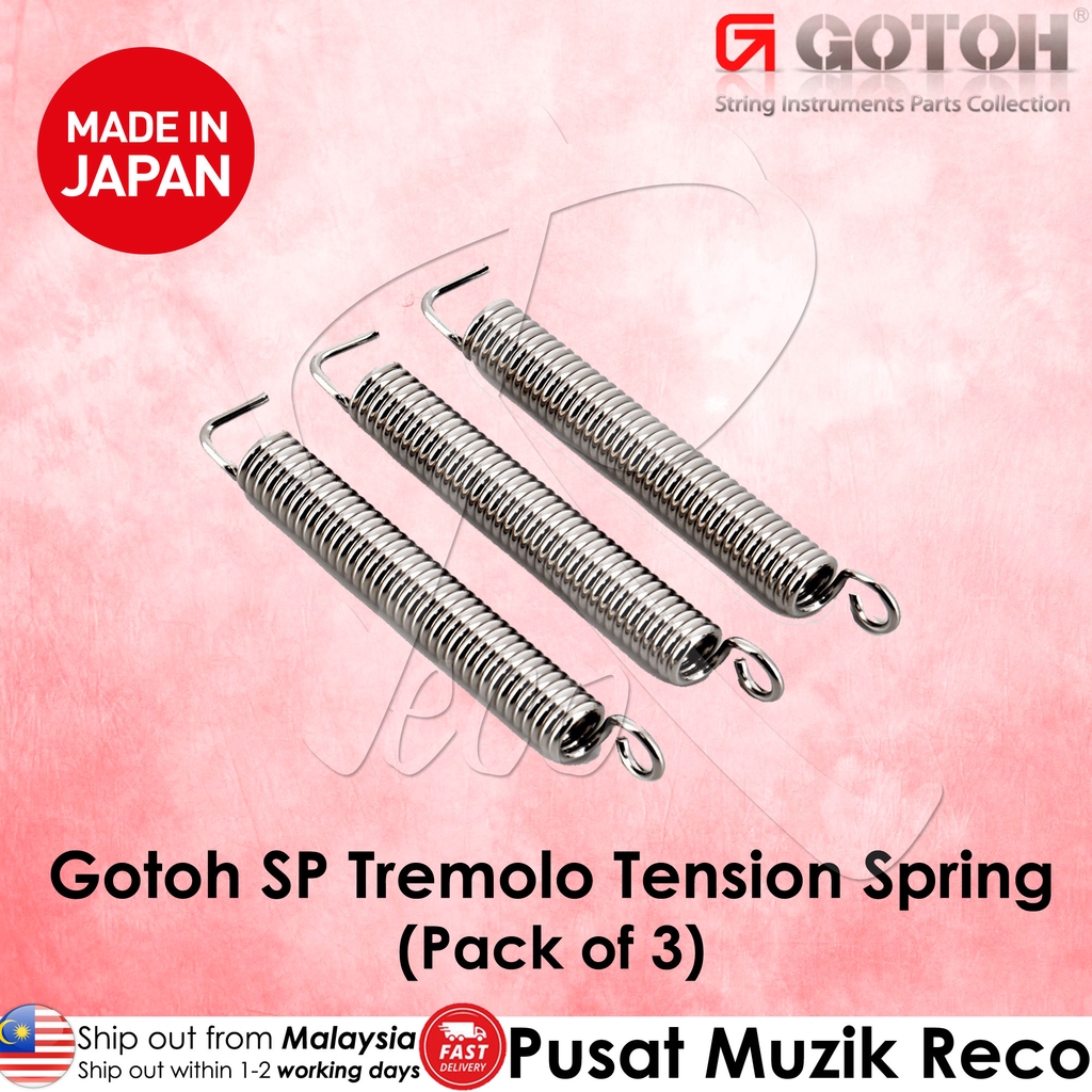 Gotoh SP กีตาร์ไฟฟ้า Tremolo Tension Spring Pack of 3 Gitar Elektrik Gitar Acc