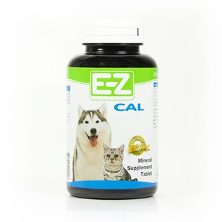 E-Z Cal อาหารเสริมแคลเซียม สำหรับสุนัขและแมว ขนาด 30 เม็ด