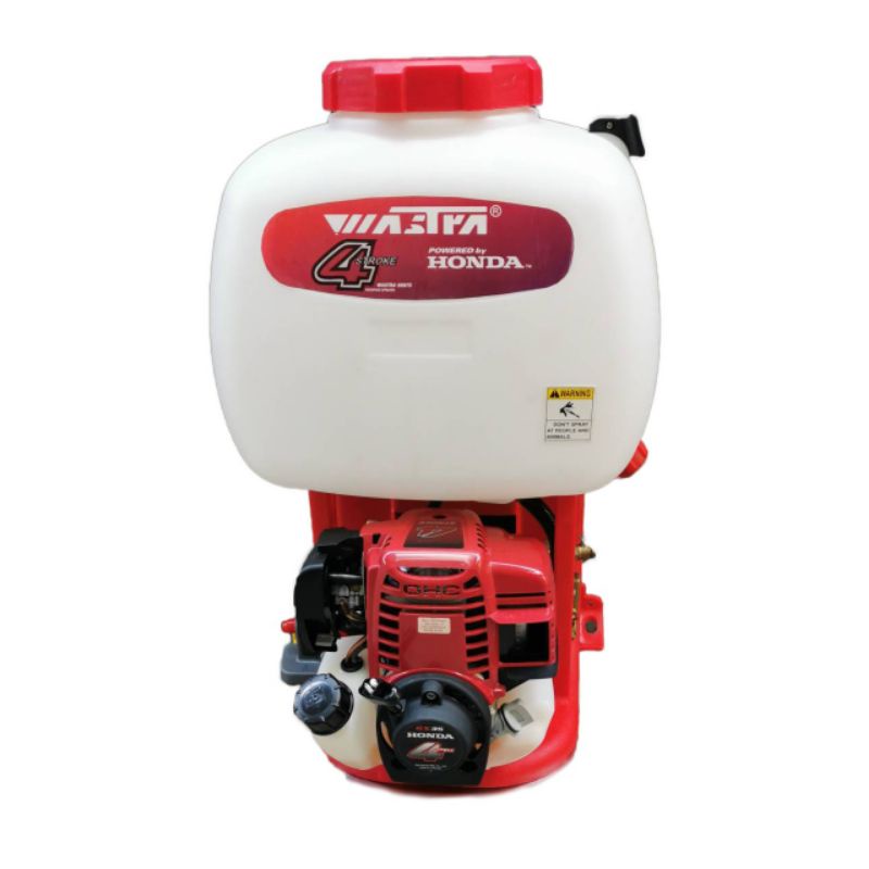 Wastra เครื่องพ่นยาสะพายหลัง เครื่องยนต์ HONDA GX35 (4 จังหวะ) สีแดง 25 ลิตร