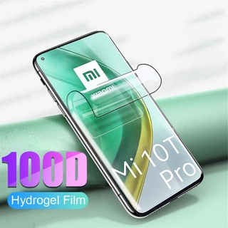 ฟิล์มกันรอยหน้าจอ ฟิล์มไฮโดรเจลนุ่ม แบบเต็มจอ Xiaomi Mi 13 12 12T 12s 11 11T 10 10T 10s Ultra Pro 9 SE 9T Note 10 Lite Pro 5G 4G 2023