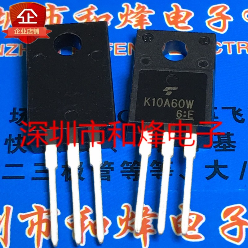 10pcs ใหม่ original K10A60W TO-220F TK10A60W 10A60 10A60W TO-220 600V 9.7A N-channel MOSFET