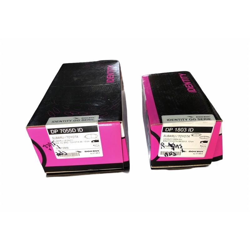 ผ้าเบรคหน้า-หลัง ซูบารุxvปี2012-2016