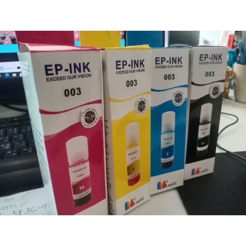 หมึกep Ink003ใช้กับl3110 L3150ชุด4สีl1110 L3110 L3150 L5190 Shopee Thailand 0089