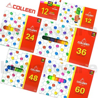 สีไม้ คอลลีน colleen 12สี-60สี