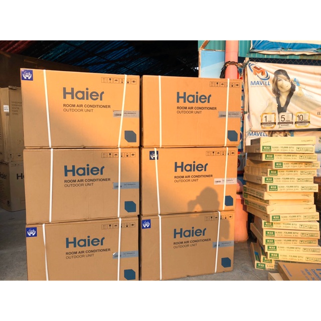 แอร์ Haier inverter 12000 btu ใหม่ R32