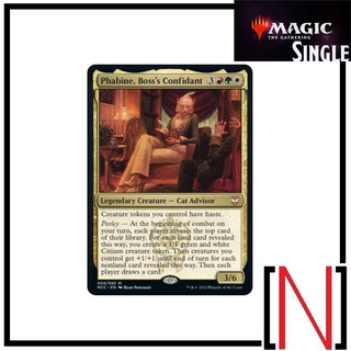 [MTG][Single][NCC] Phabine, Bosss Confidant ระดับ Mythic [ภาษาอังกฤษ]