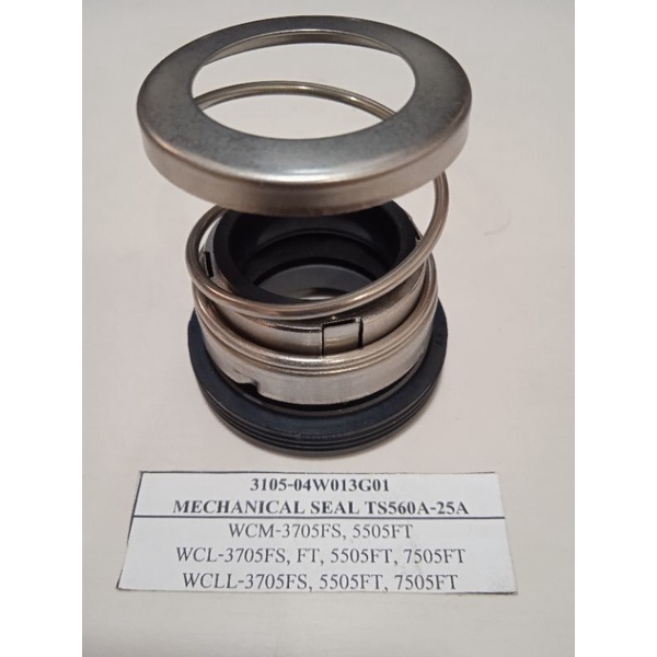 แมคคานิคอลซีล (ซีลเพลา) ปั้มหอยโข่ง WCM-3705FS,WCL-5505FT แท้เบิกศูนย์