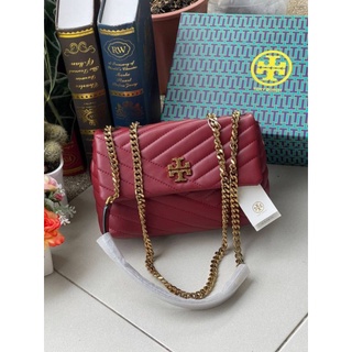 กระเป๋า Tory Burch Kira Chevron Small Convertible Shoulder Bag แท้💯 ส่งฟรี