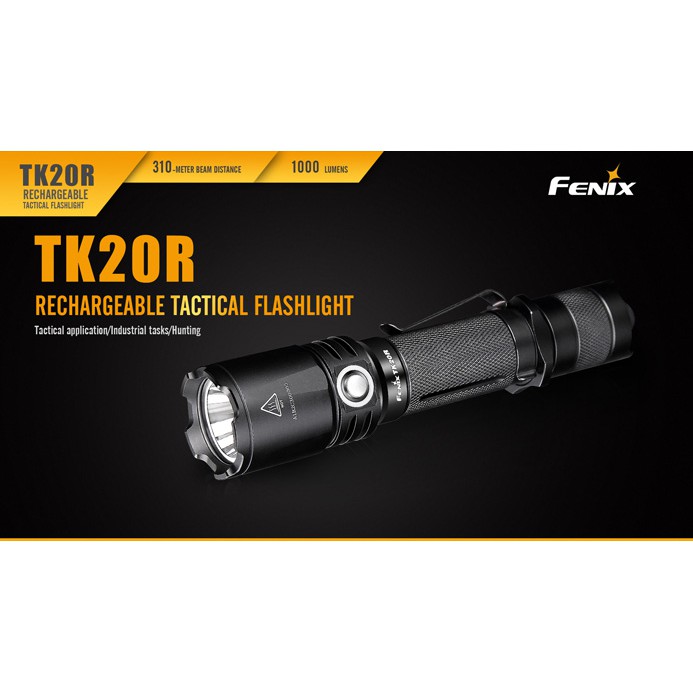 ไฟฉาย Fenix TK20R   1000 ANSI ลูเมนส์  สินค้าตัวแทนในไทยมีประกัน  3 ปี