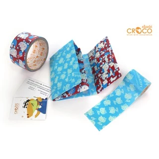CROCO Sanrio Hello Kitty Cloth Tape เทปผ้าญี่ปุ่นลาย Hello Kitty