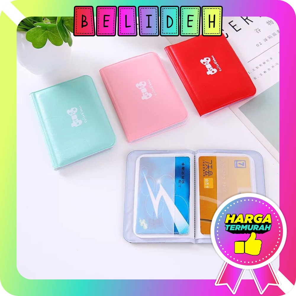 BELIDEH Cutie Ribbon Card Wallet / Womens Card Wallet / Card Wallet / Business Card Wallet D015