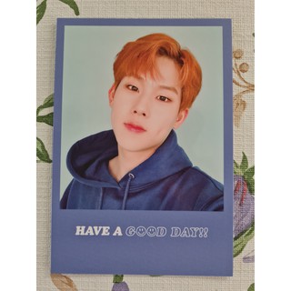 [พร้อมส่ง] เออาร์โพลารอยด์ จูฮันนี่ จูฮอน Joohoney Monsta X 2021 Seasons Greetings Hi! Monbebe AR Polaroid