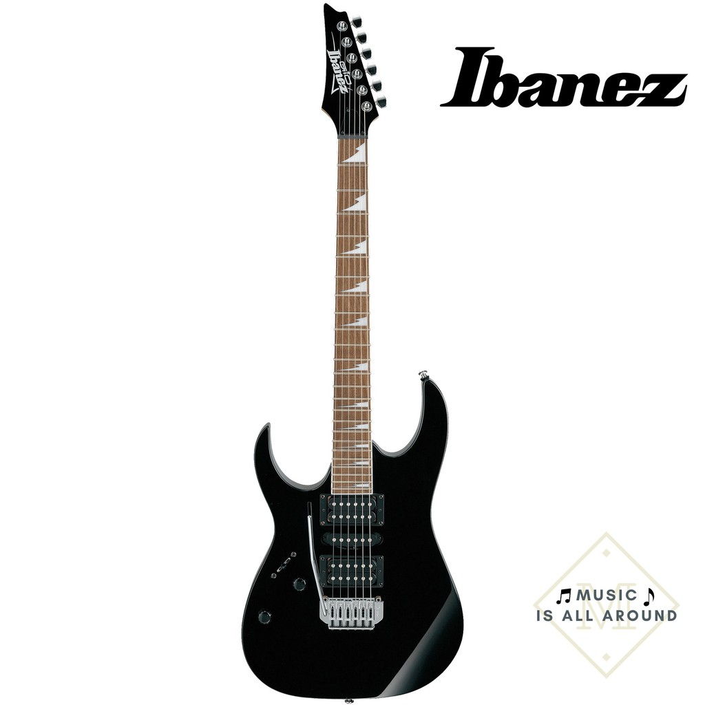 กีตาร์ไฟฟ้ามือซ้าย Ibanez GRG170DXL-BK สีดำ