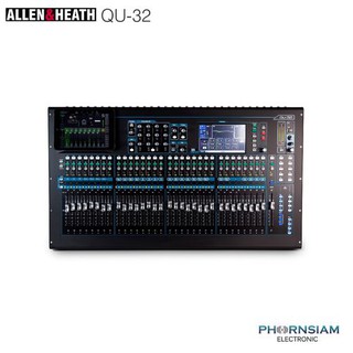 ดิจิตอลมิกเซอร์ Allen &amp; Heath QU32 Rackmountable Digital Mixer เครื่องผสมสัญญาณเสียงแบบดิจิตอล