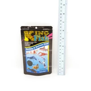 อาหารกุ้ง King Fish Shrimp&Bottom Feed 60g คิงฟิช - neotop