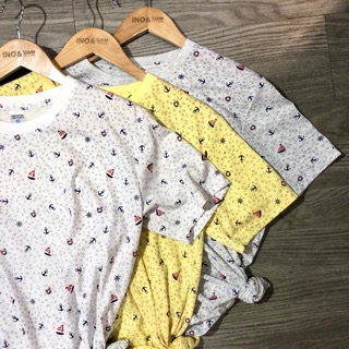 เสื้อยืดแฟชั่นพิมพ์ลายสมอ คอกลมแขนสั้น