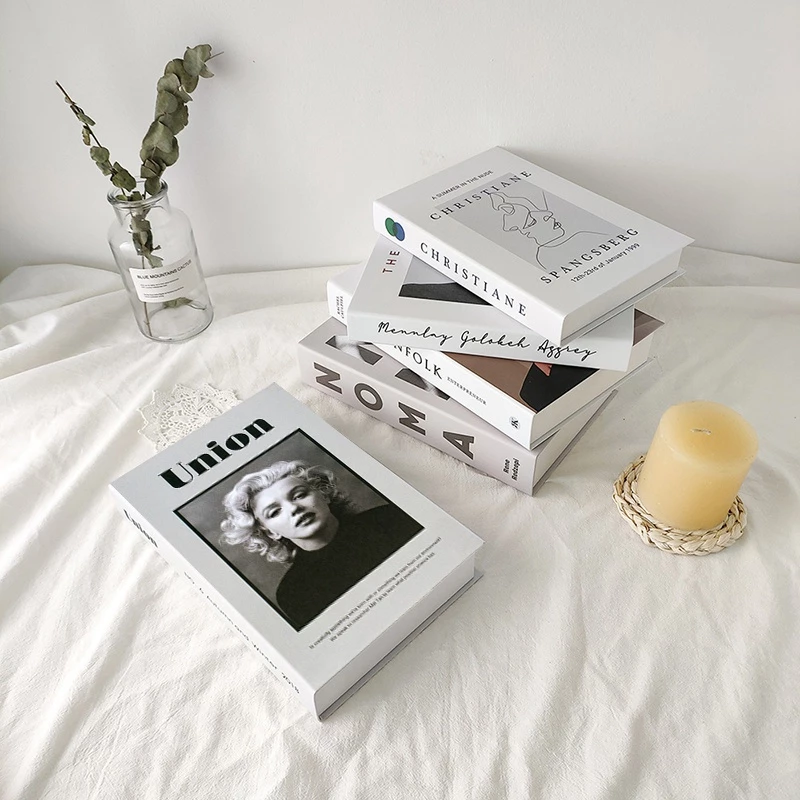 Ins หนังสือจําลอง หนังสือปลอม สําหรับถ่ายภาพตกแต่งบ้าน thumbnail 5