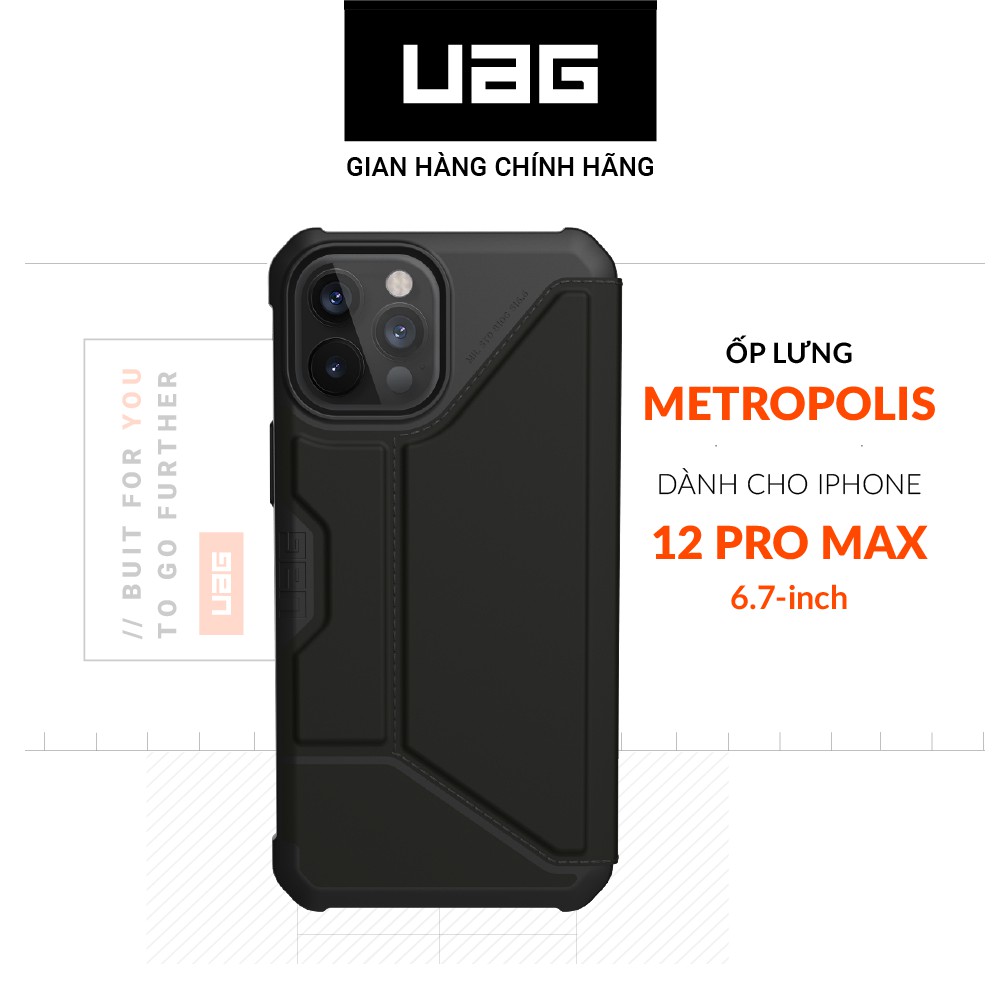 เคส Uag Metropolis สําหรับ iPhone 12 Pro Max [ 6.7 นิ ้ ว ]
