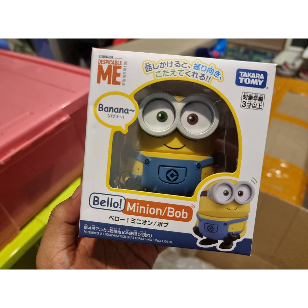 ของแท้พร้อมส่ง Takara Tomy Bello มินเนี่ยน Talking Minion