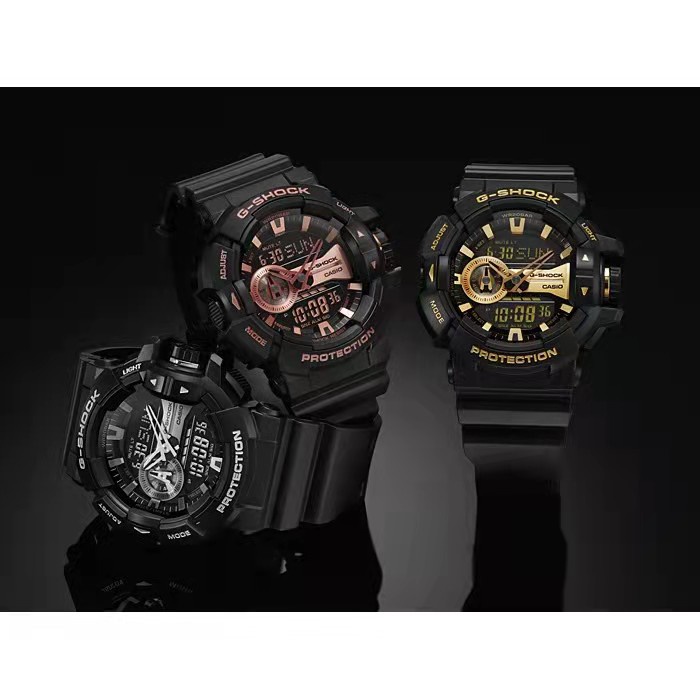 นาฬิกาCasio G-Shock GA-400 Seriesของแท้100% รุ่นใหม่ล่าสุด GA-400/ GA-400SK/GA-400GB/GA-400HR/GA-400