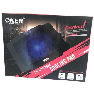 พัดลมรองโน๊ตบุ๊ค oker hvc-317