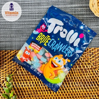 Trolli เทรอลลี่ เยลลี่รสเปรี้ยว ขนาด 90 กรัม Treolli Brite Crawlers พร้อมส่ง