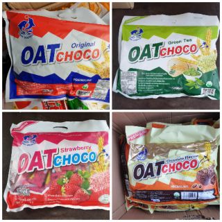 Oat choco โอ๊ตช็อกโก บาร์ข้าวโอ๊ต ถุงใหญ่ 400 กรัม