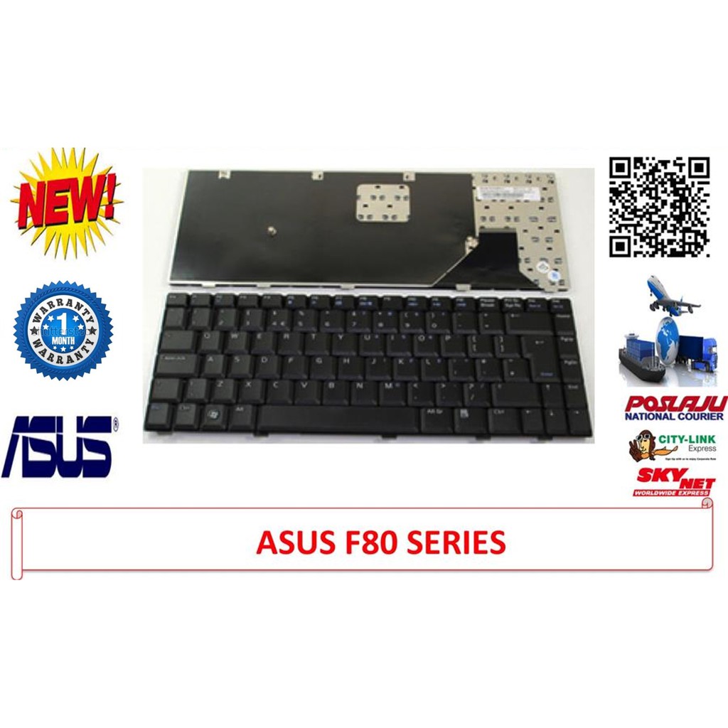 คีย์บอร์ด ASUS F8, F80, F81, F82, F83, W3, X82, X85, X88 คีย์บอร์ด
