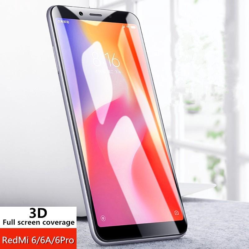 ฟิล์มกระจกนิรภัย Xiaomi Redmi 6 / 6 A / 6 pro