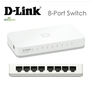 D-Link 8-Port 10/100 Fast Ethernet Desktop Switch (DES-1008A)