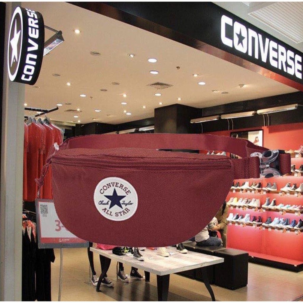 [ลิขสิทธิ์แท้/พร้อมส่ง] converse all star กระเป๋าสะพายข้าง Converse Revolution Mini Bag กระเป๋าสะพาย