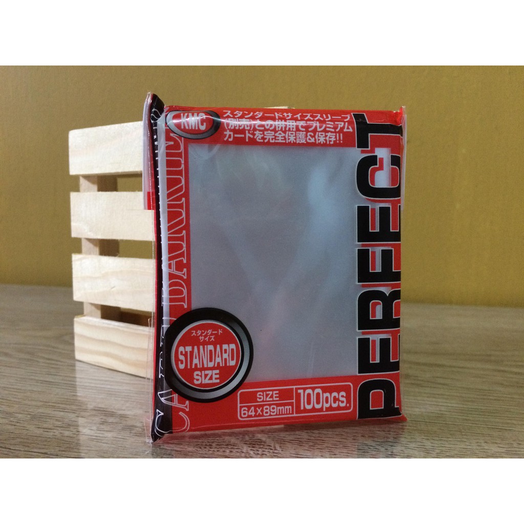 ซองใส่การ์ด KMC PERFECT (แบบบาง)
