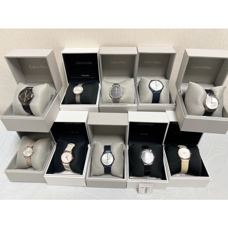 นาฬิกาของแท้ Calvin Klein ช้อปไทย อุปกรณ์ครบพร้อมใบรับประกัน
