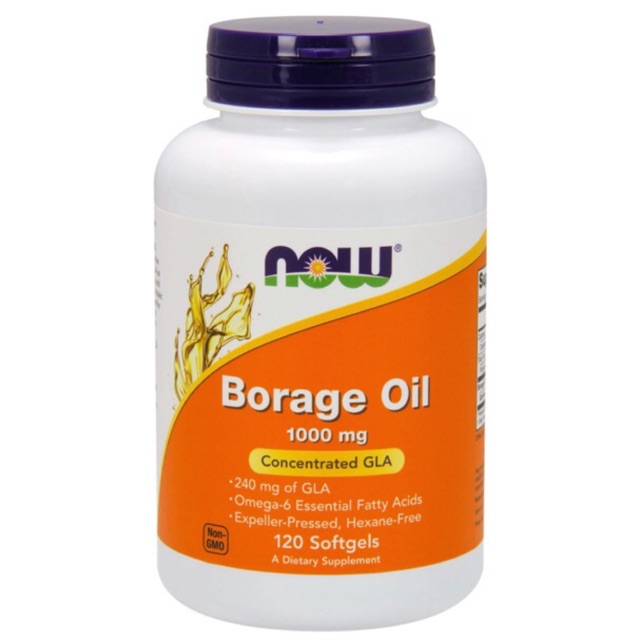 Borage Oil 1000mg หรือ 1300mg  หรือ 1200mg