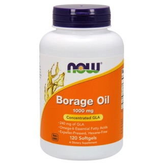 พร้อมส่งยี่ห้อ Nature way Borage Oil 1000mg หรือ 1300mg  หรือ 1200mg