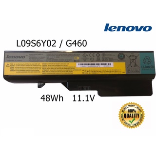 LENOVO แบตเตอรี่ G460 L09S6Y02 ของแท้ (สำหรับ IdeaPad G460 Z370 Z570 B470 B570 V370 V470 L11L6Y01 45N1054 )