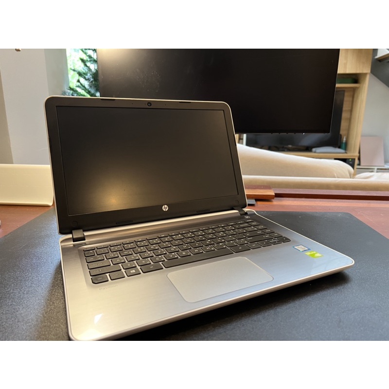 (notebook มือสอง) HP Pavilion 14 จอ 14 นิ้ว core i5-6200U Nvidia geforce gt940M ram 8 gb ssd120gb