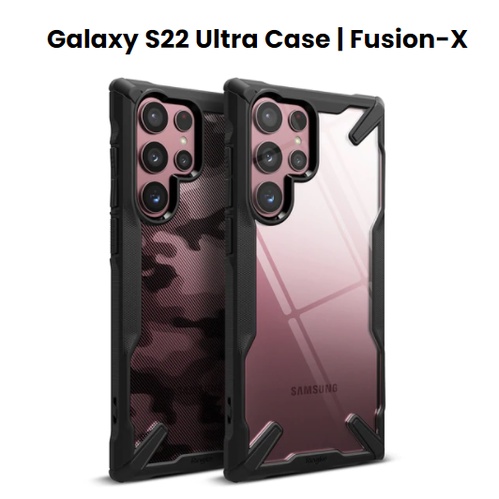 เคส Samsung Galaxy S22 / S22 Plus / S22 Ultra - Ringke Fusion-X