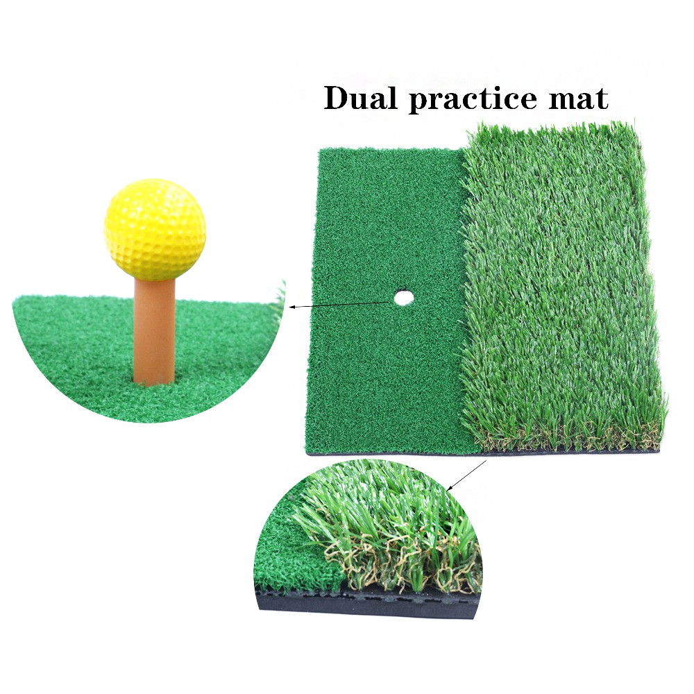 golf practice mat and net