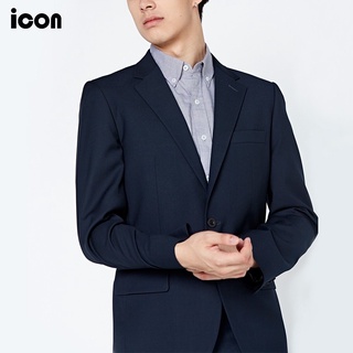 POSITIF BY ICON เสื้อสูทผู้ชาย สีกรมท่า ทรงสมาร์ท - PU903RDNV