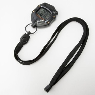 CASIO STOPWATCH SPORTY นาฬิกาจับเวลา สีดำ รุ่น HS-80TW