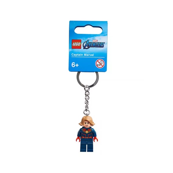 LEGO 854064 Captain Marvel Key chain พวงกุญแจ เลโก้แท้ 100% ✤ สินค้าใหม่ ✤