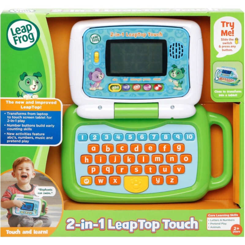 (พร้อมส่ง) LeapFrog 2-in-1 LeapTop Touch, Green