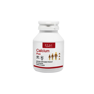 Real Calcium Plus อาหารเสริม แคลเซียม พลัส บรรจุ 30 แคปซูล